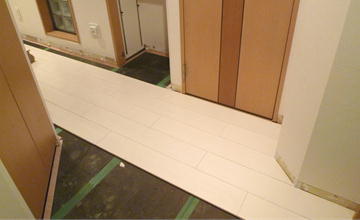 フローリング張替え